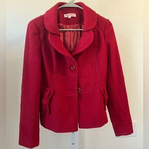 Chic Red Blazer